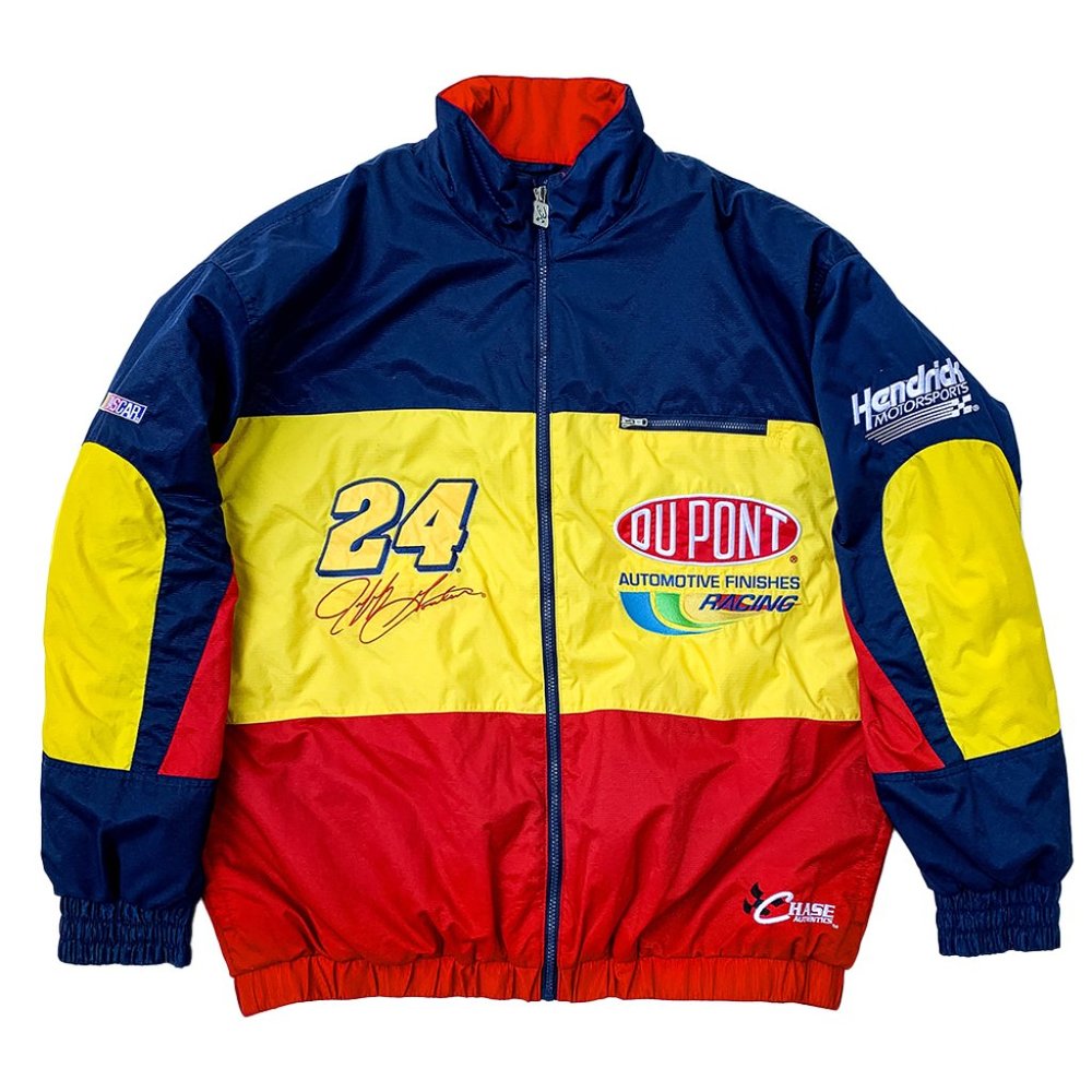 Chase Authentics 90s Jeff Gordon 24 Nascar Dupont Racing Jacket Men's Size XL
